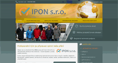 Desktop Screenshot of ipon.cz