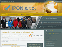 Tablet Screenshot of ipon.cz